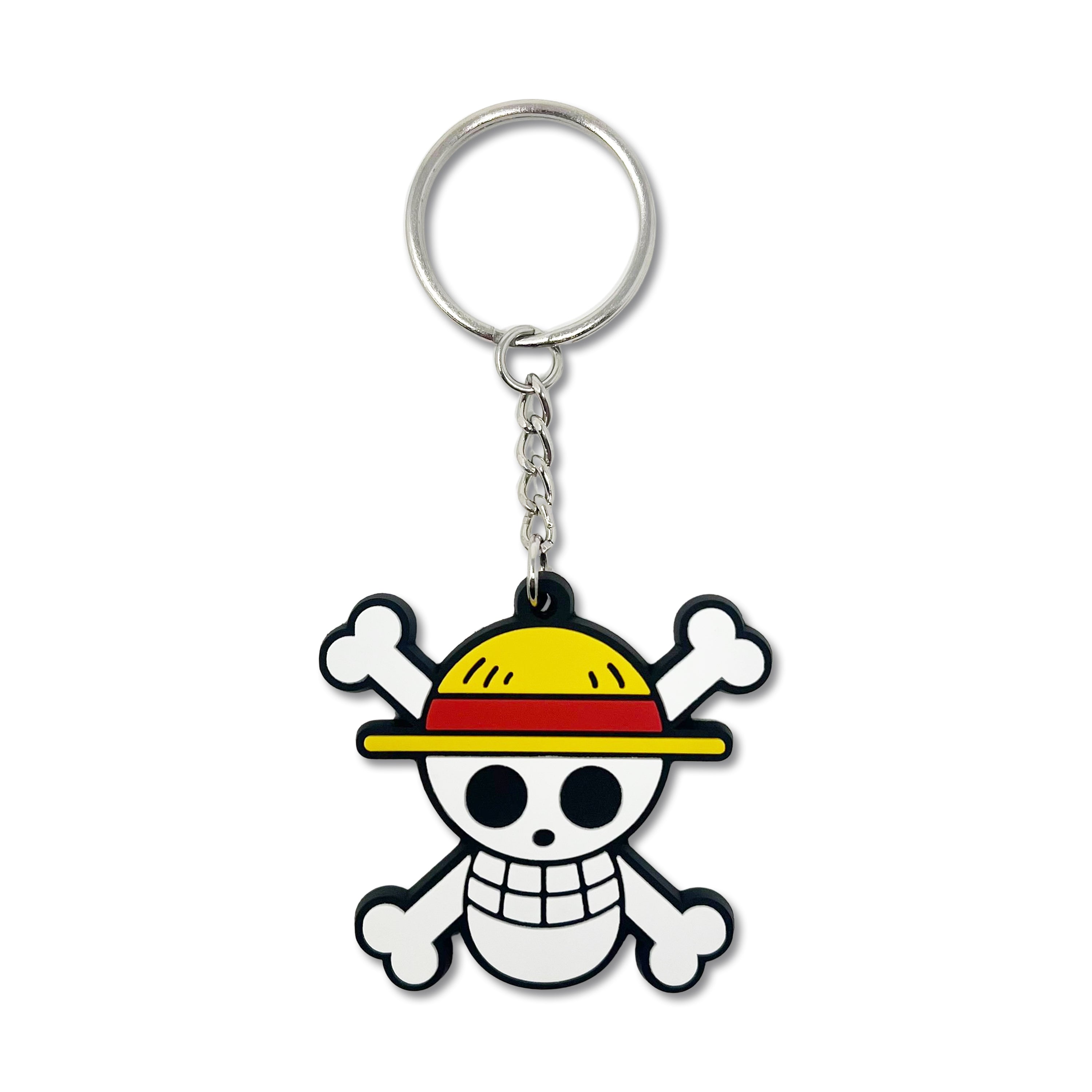 Luffy Skull Keychain