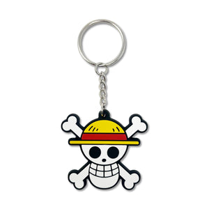 Luffy Skull Keychain